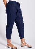 See Saw</p>7/8 Drawstring Pant</p>(Navy)