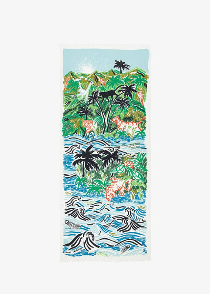 Inoui Editions</p>Sumatra Scarf</p>(Green)