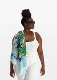 Inoui Editions</p>Sumatra Scarf</p>(Green)