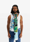 Inoui Editions</p>Sumatra Scarf</p>(Green)