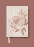 Typoflora</p>Waratah Linen Journal</p>(Lined)