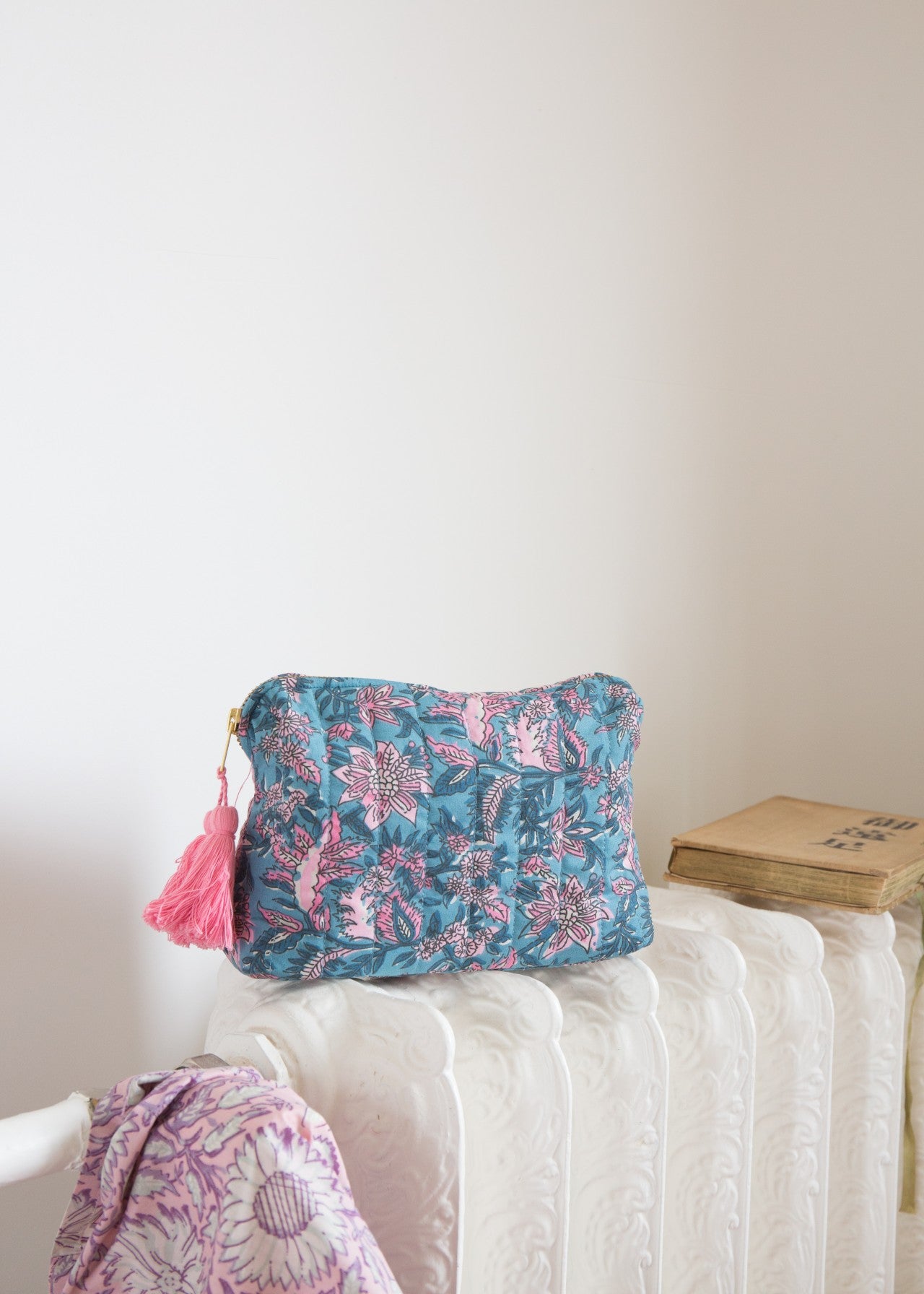 Louise Misha</p>Teiki Pouch</p>(Teal Garden Of Eden)