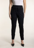 SALE  |  TWO-T's</p>Ponte Panel Pant</p>(Black)</p>Available: size 12, 14 & 16
