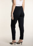 SALE  |  TWO-T's</p>Ponte Panel Pant</p>(Black)</p>Available: size 12, 14 & 16