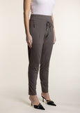 SALE  |  TWO-T's</p>Ponte Panel Pant</p>(Clove)</p>Available: size 8