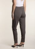 SALE  |  TWO-T's</p>Ponte Panel Pant</p>(Clove)</p>Available: size 8