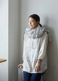 Fog Linen Work</p>Tuz Fringe Scarf</p>(Jenn)