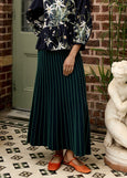 SALE  |  Nancybird</p>Aine Skirt</p>(Foliage)</p>Available: size 12