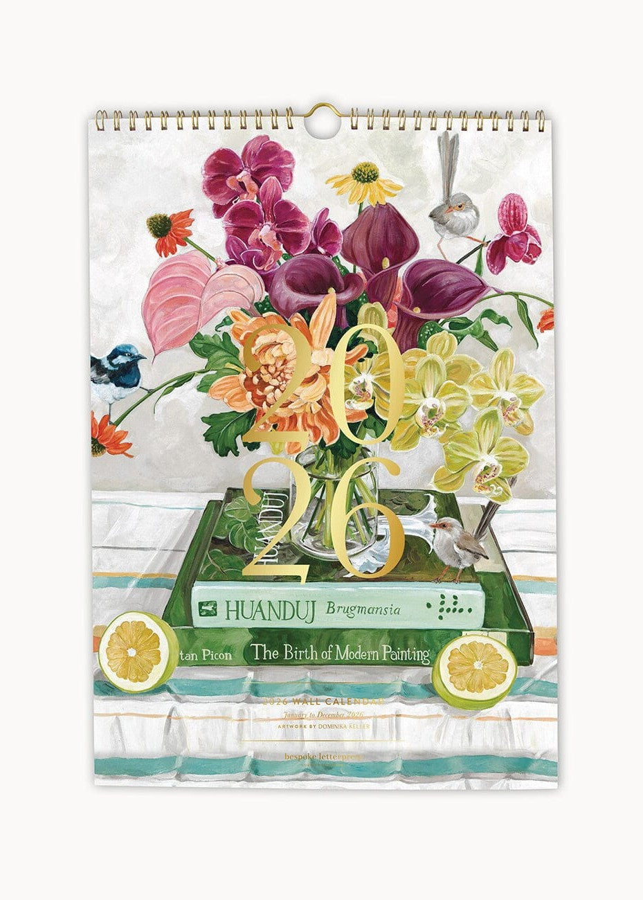 Bespoke Letterpress</p>2026 Wall Calendar
