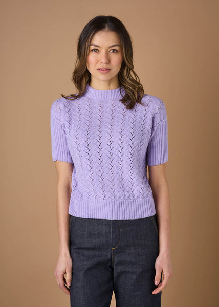 SALE  |  Uimi</p>Camilla Top</p>(Lilac)</p>Available: size Large