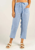 See Saw</p>7/8 Drawstring Pant</p>(Vine)