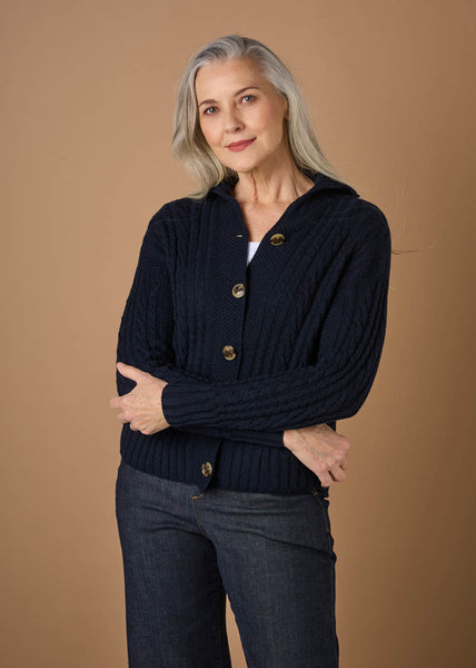 Uimi</p>Frida Cardigan</p>(Ink)