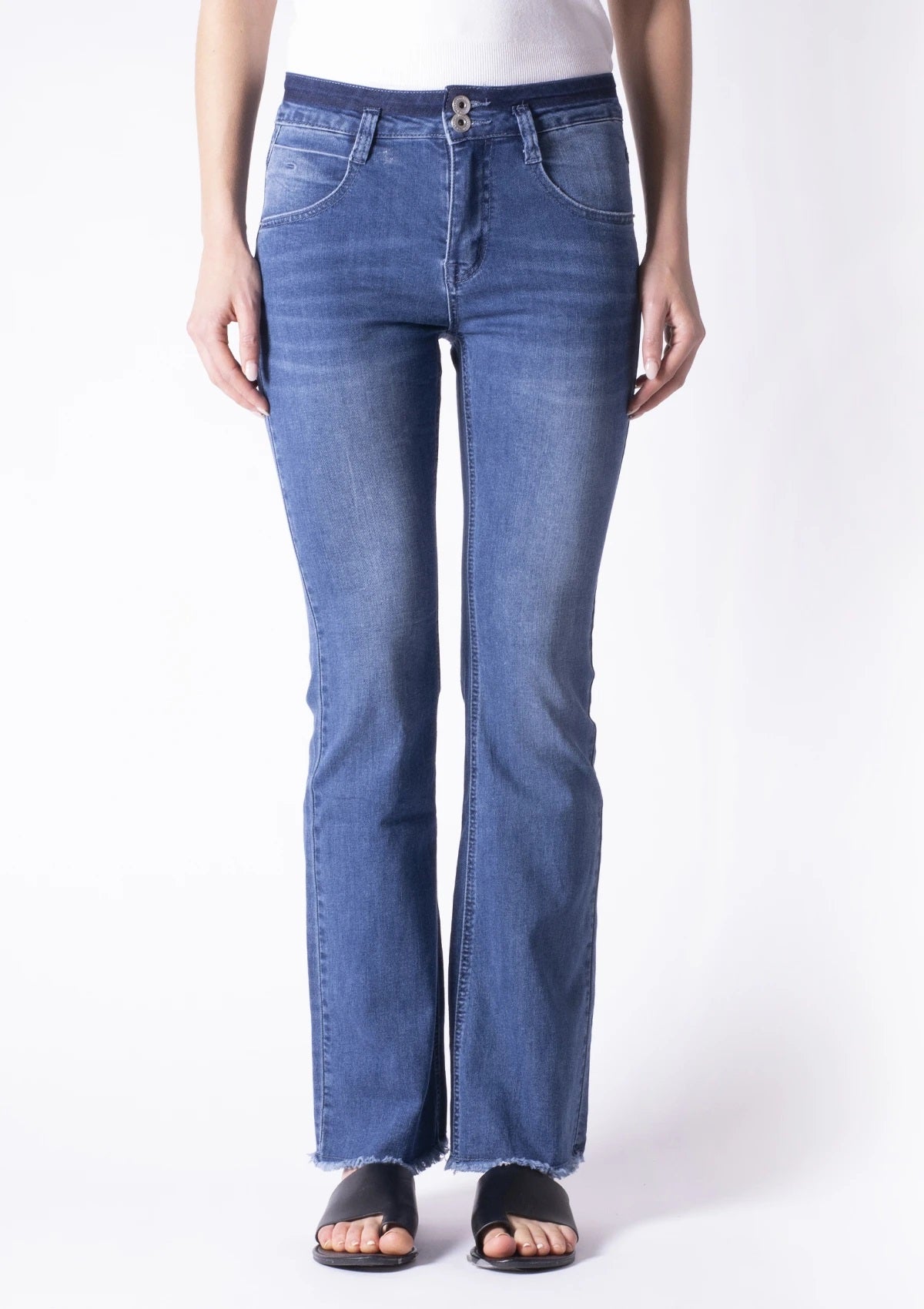 SALE  |  Bianco</p>Elena Denim Jean</p>Available: size 4