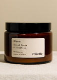Etikette</p>500ml Double Wick Soy Wax Candle</p>(available in more scents)