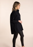 SALE  |  TWO-T's</p>Poplin Shirt</p>(Black)</p>Available: size 8