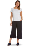 Tani</p>Culotte Resort Pant</p>(Black, Navy)