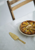 Fog Linen Work</p>Brass Cake Server