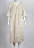 SALE  |  Frockk</p>Heidi Dress</p>(Natural Daisy)</p>Available: size Large