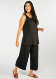 Tani</p>Culotte Resort Pant</p>(Black, Navy)