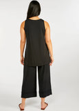 Tani</p>Culotte Resort Pant</p>(Black, Navy)