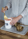 Fog Linen Work</p>Brass Server