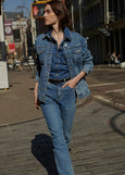 SALE  |  Jac + Mooki</p>Essential Weekend Jean</p>(Mid Indigo)</p>Available: size 26 & 30