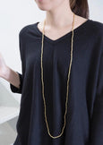 Fog Linen Work</p>Brass Beads Necklace