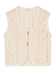 Louise Misha</p>Yamina Vest</p>(Cream)