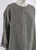 Frankie & Mae</p>Mia Top</p>(Black Check)