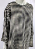 Frankie & Mae</p>Mia Top</p>(Black Check)