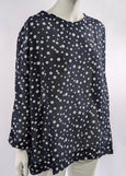 Frankie & Mae</p>Mia Top</p>(Navy Spot)