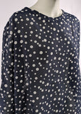 Frankie & Mae</p>Mia Top</p>(Navy Spot)