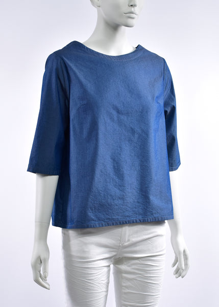 SALE  |  Frankie & Mae</p>Tahlia Top</p>(Chambray)