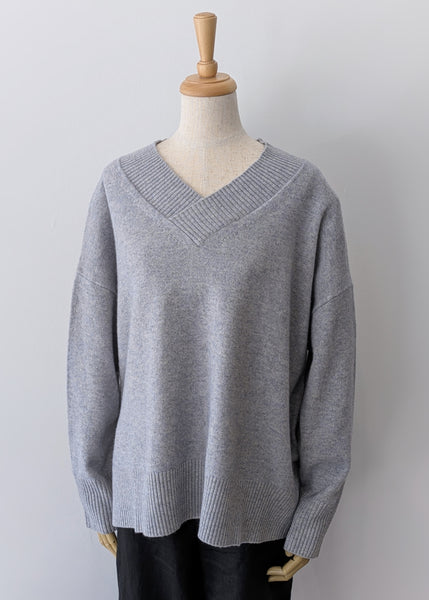 Mansted</p>Hannah Pullover</p>(Light Grey)