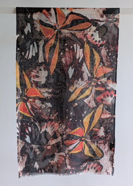 Raffal</p>Jungle Butterflies</p>(Orange)