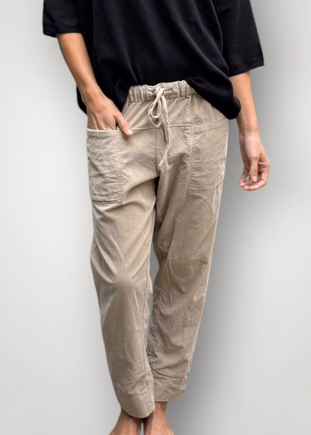 Frockk</p>Jessie Cord Pants</p>(Camel)