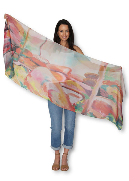 Artist Scarf Collection</p>Narrow Scarves</p>(available in various designs)