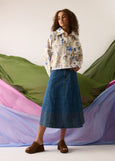 Nancybird</p>Tilda Sweat</p>(Blue Watercolour)