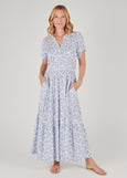 SALE  |  Alessi</p>Elastic Waist Maxi Dress</p>(Santorini)