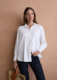 Goondiwindi Cotton</p>Bloom Oversized Basic Shirt</p>(White)