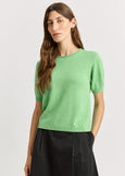Toorallie</p>Short Sleeve Knit</p>(Agave)