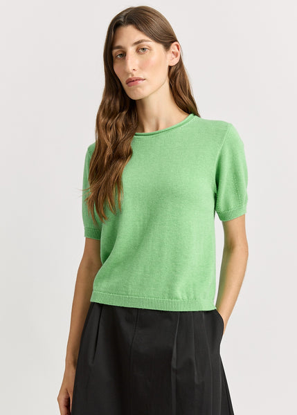 Toorallie</p>Short Sleeve Knit</p>(Agave)