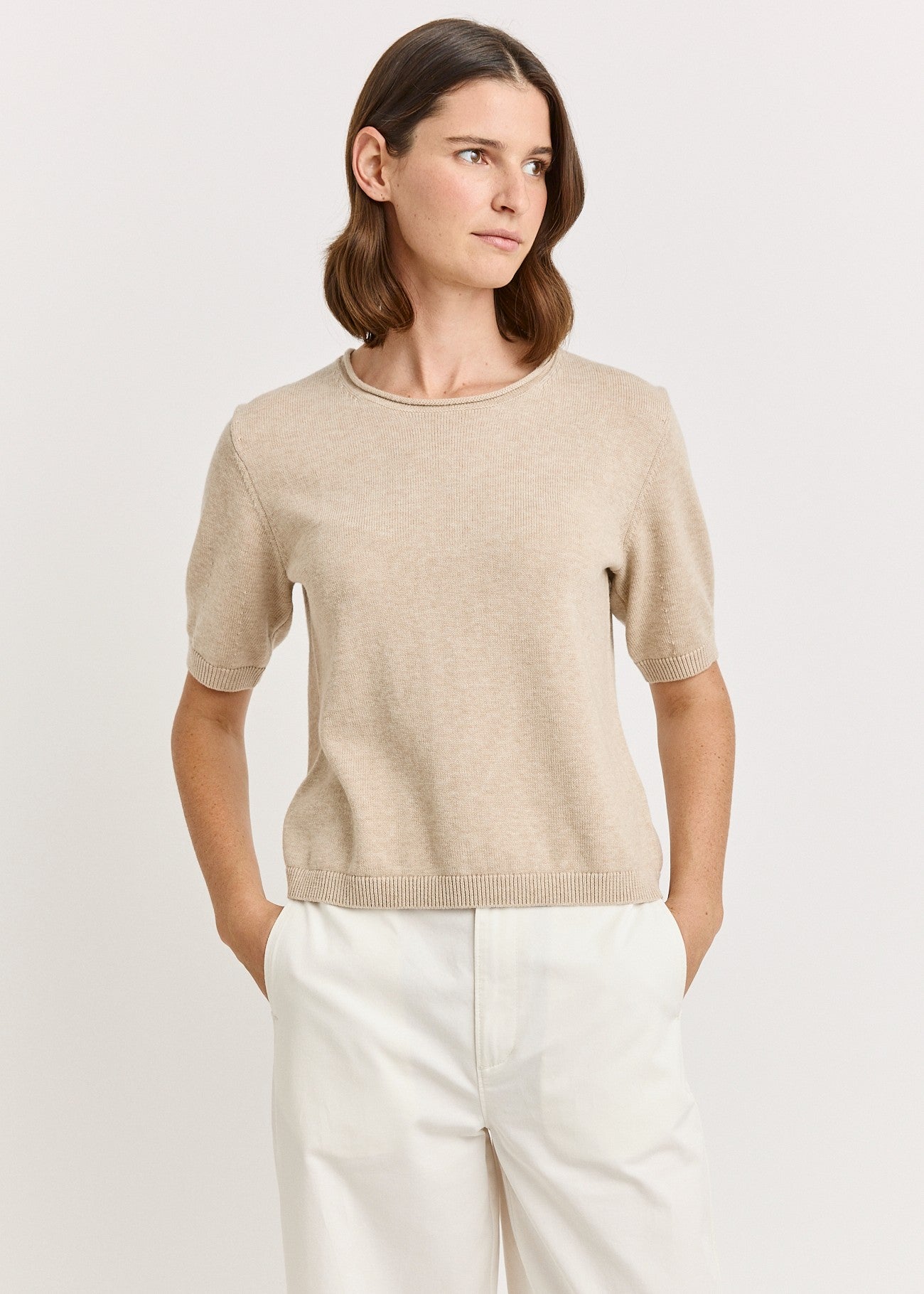 Toorallie</p>Short Sleeve Knit</p>(Jute)