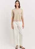 Toorallie</p>Short Sleeve Knit</p>(Jute)