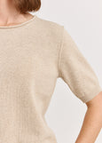 Toorallie</p>Short Sleeve Knit</p>(Jute)