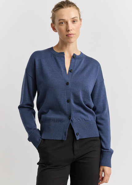 Toorallie</p>Fine Knit cardigan</p>(Galaxy)