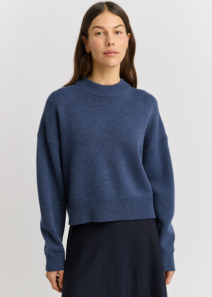 Toorallie</p>Drop Shoulder Crew</p>(Galaxy)