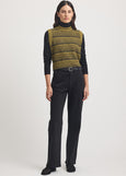 Toorallie</p>Diamond Cable Vest</p>(Cardamon)