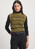 Toorallie</p>Diamond Cable Vest</p>(Cardamon)