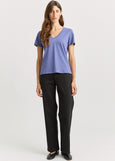 Toorallie</p>V Neck Tee</p>(Denim Blue)